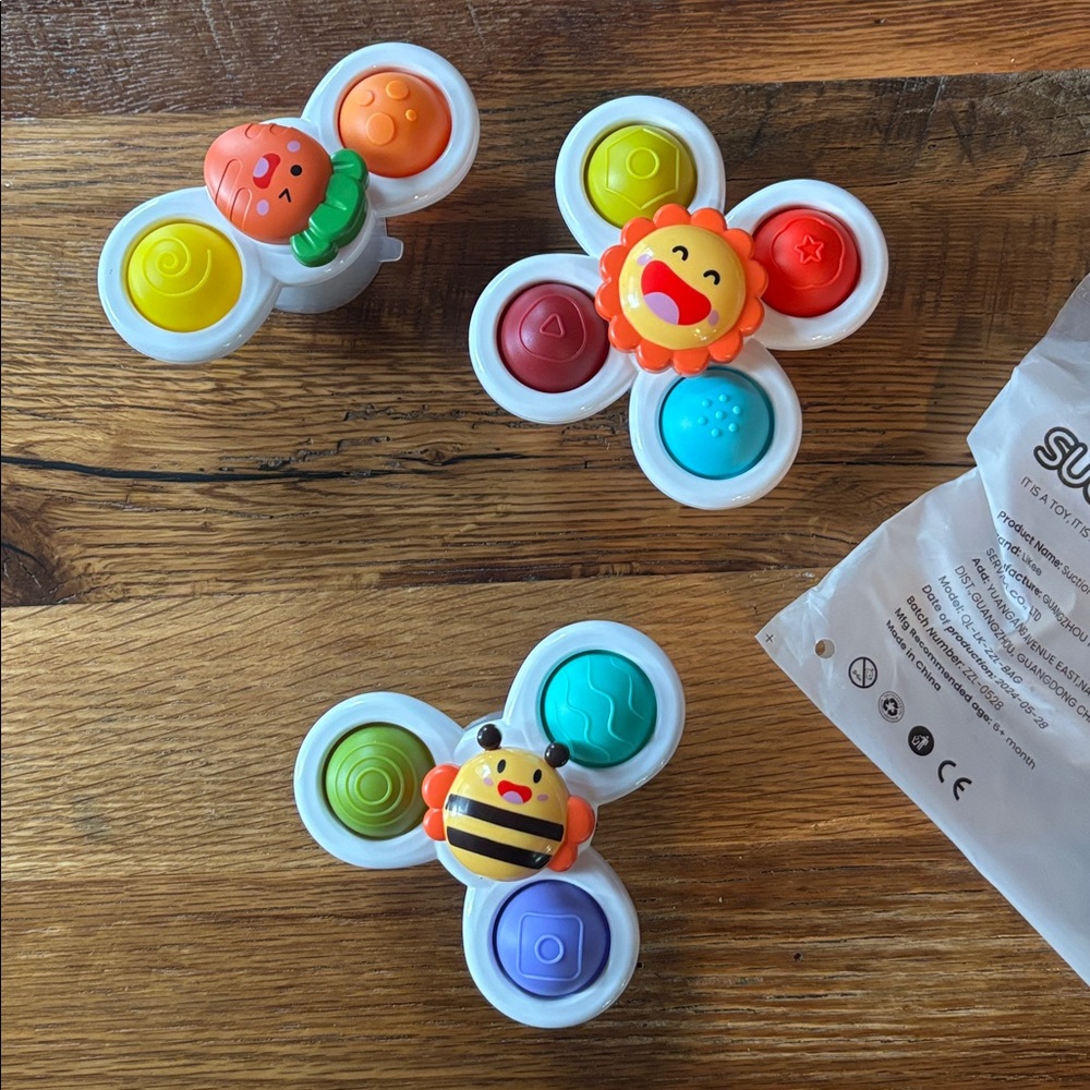 LiKee Strong Suction Cup Fidget Spinnerz— free with any bundle!